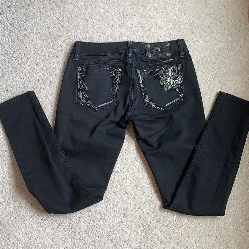 Miss Me Black Skinny Jeans